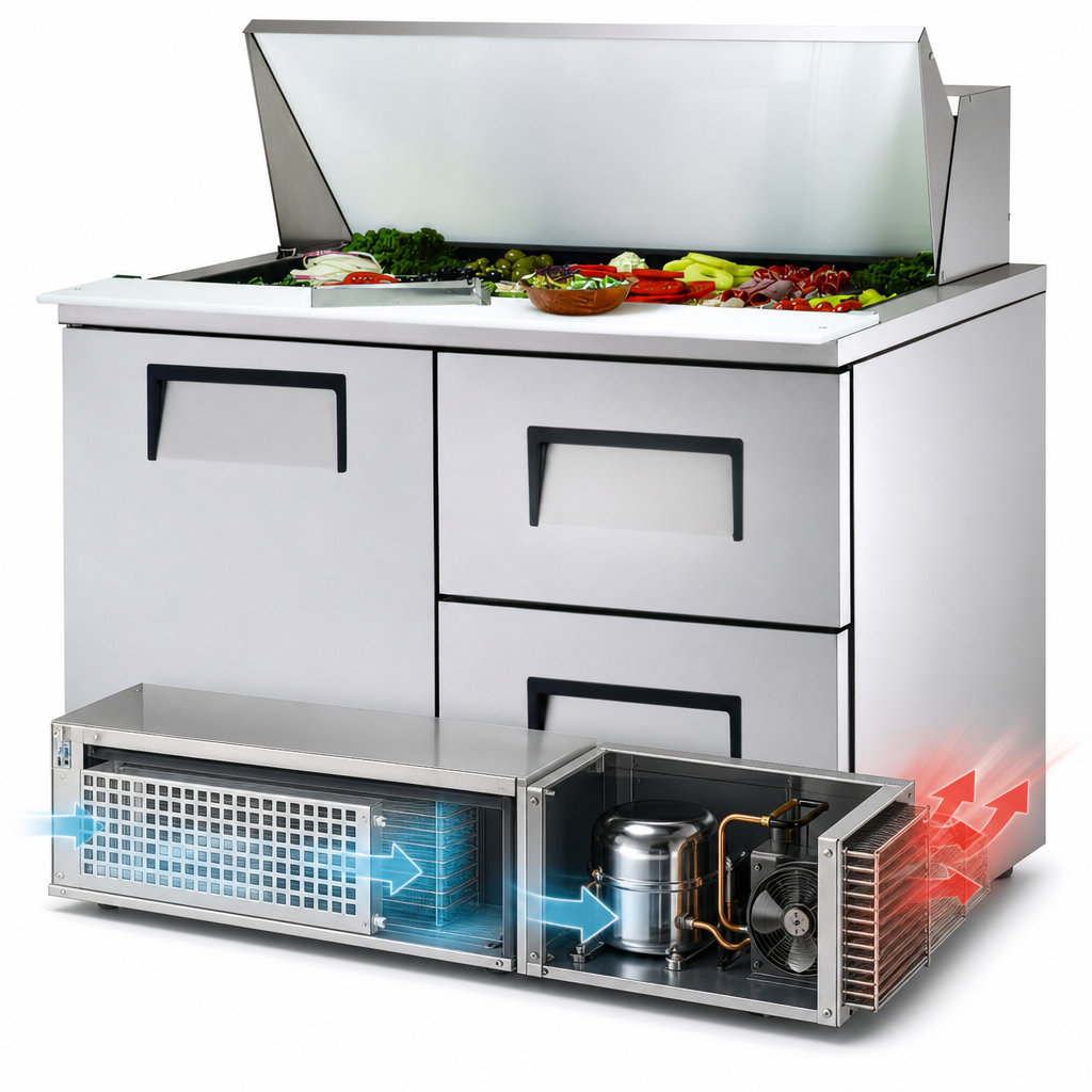 Rear-Mounted Self-Contained Refrigeration