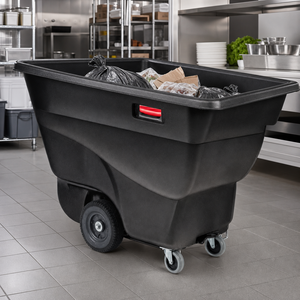 1/2 Cubic Yard Capacity