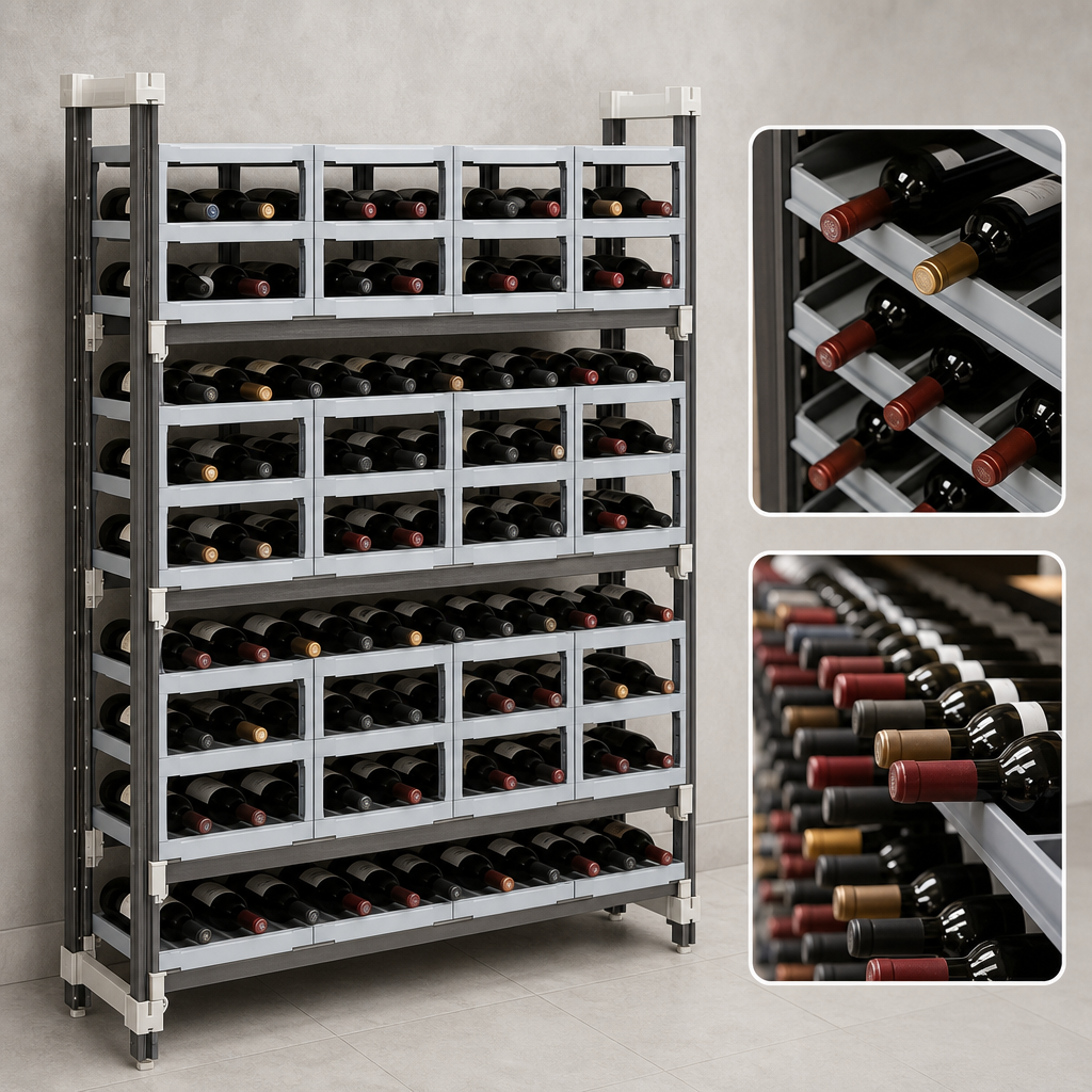 144-Bottle Capacity