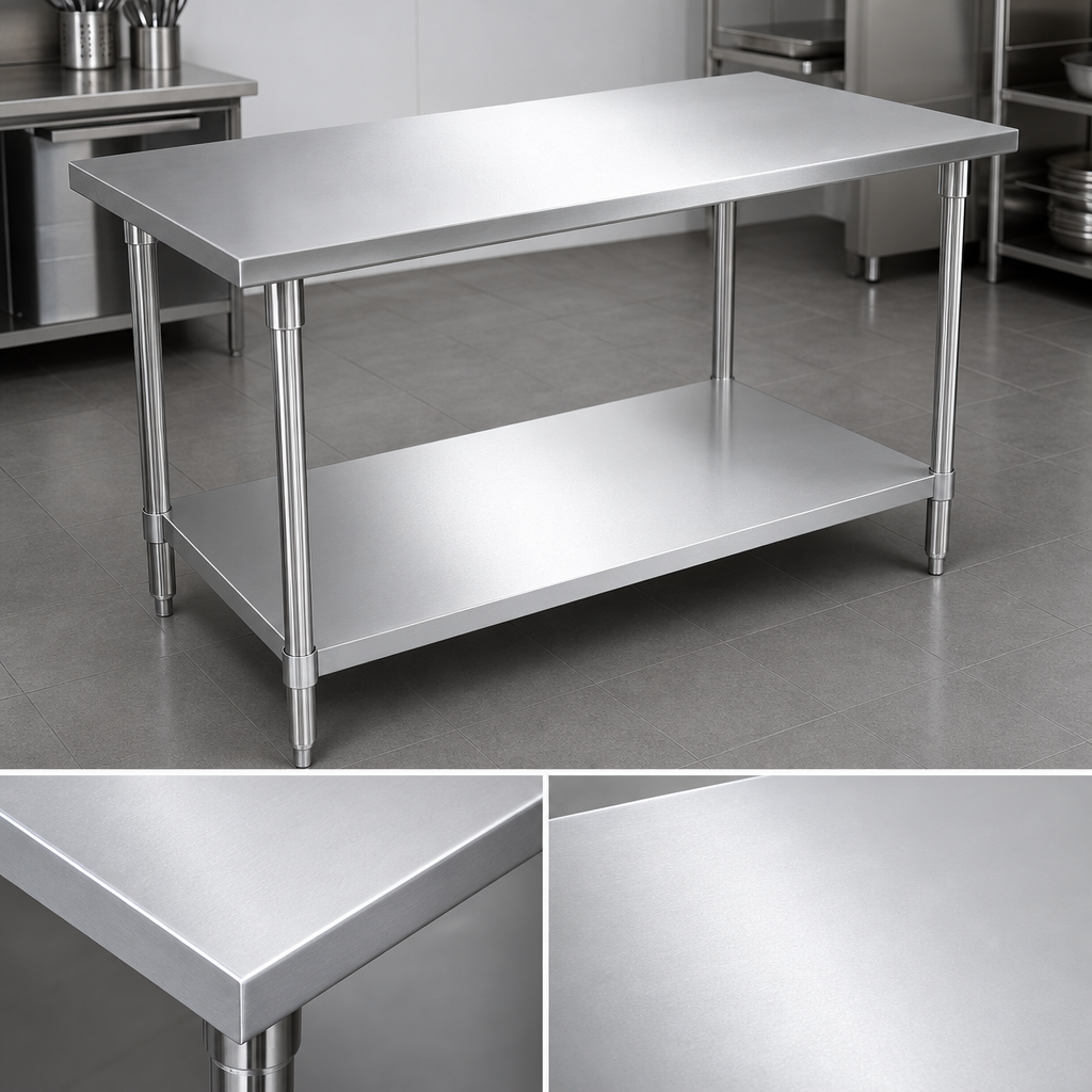 14-Gauge 300 Series Stainless Steel Top