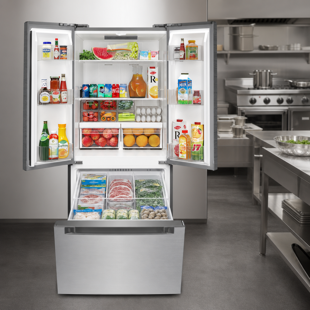 Bottom Freezer Storage