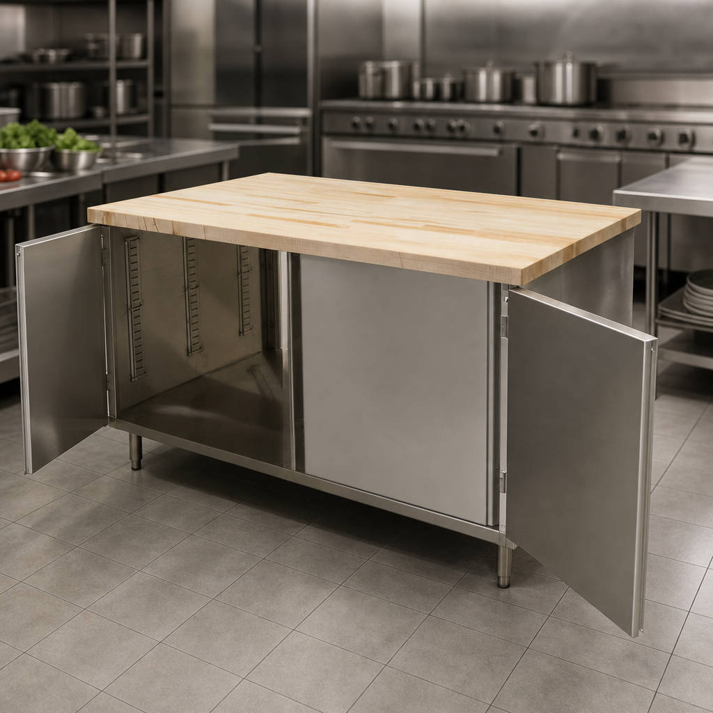 Dual-Access Cabinet Base