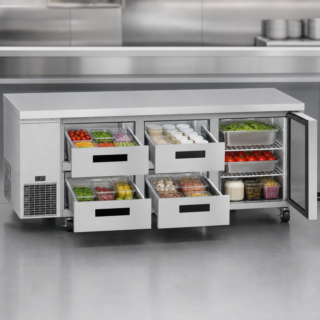 Three-Section Storage