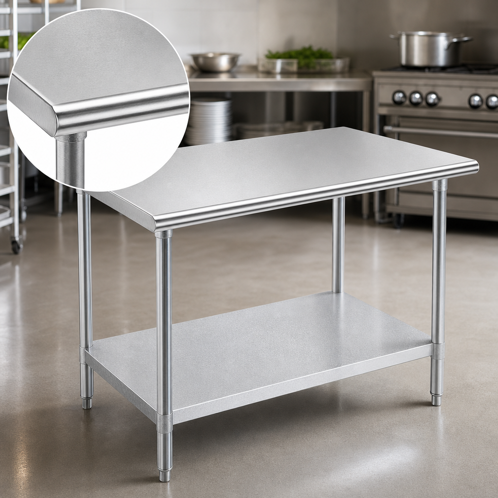 16-Gauge 430 Stainless Steel Top