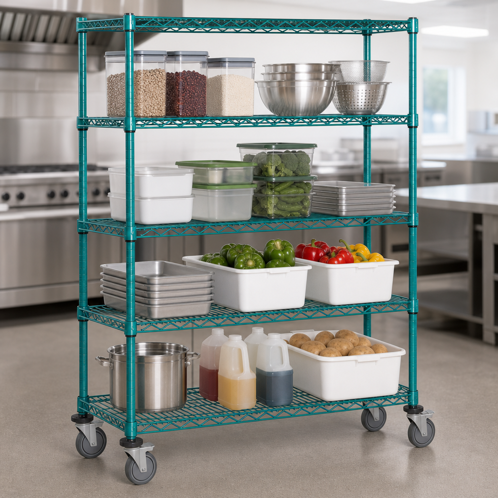 4 Wire Shelves