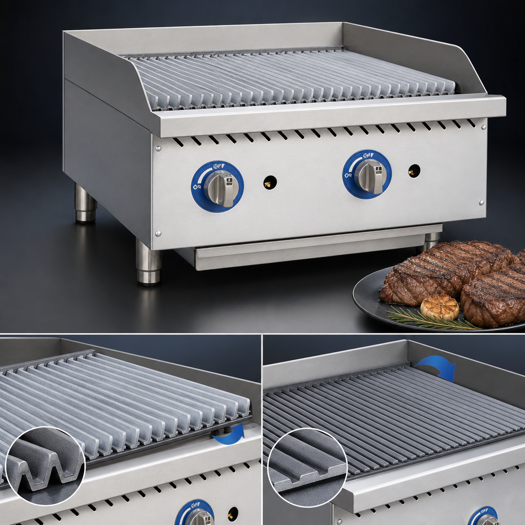 Heavy-Duty Reversible Grates