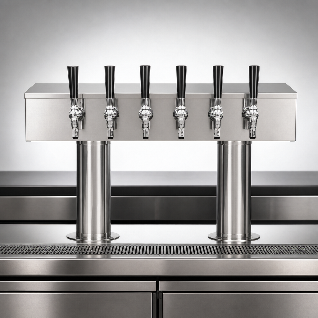 Six-Faucet Capacity