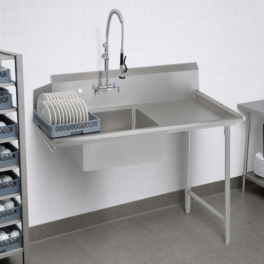 Straight Soiled Dishtable Design