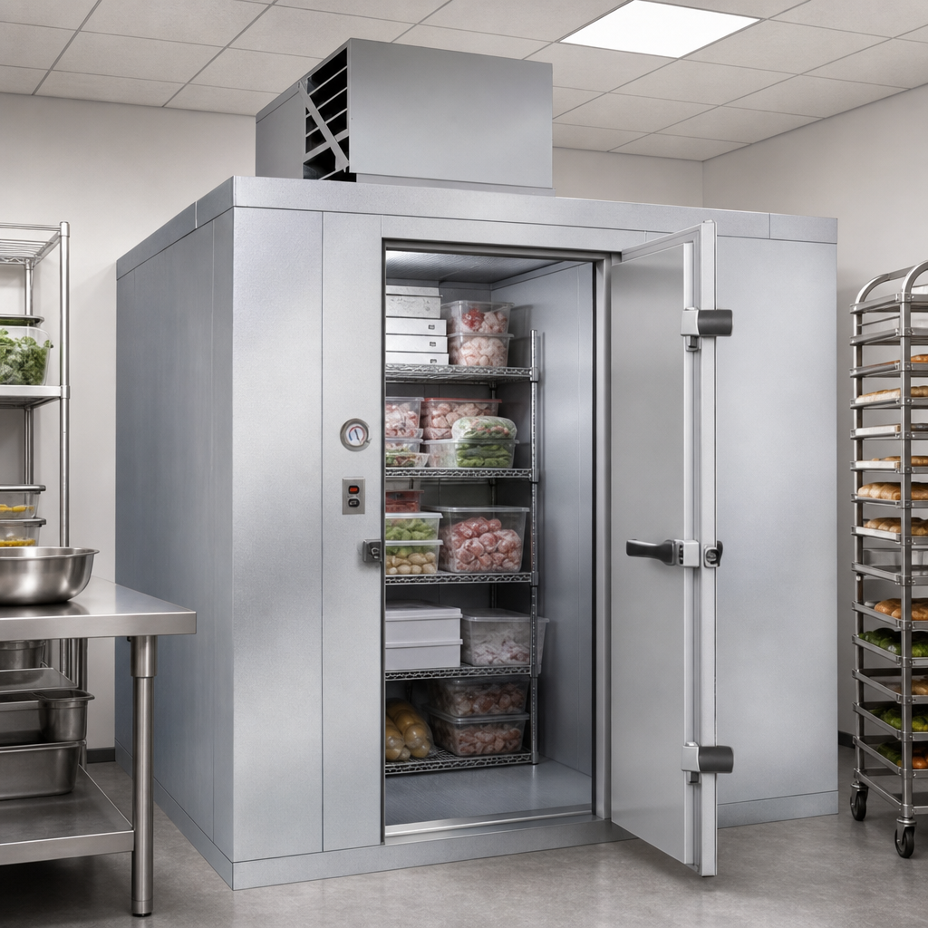 Indoor Walk-In Freezer