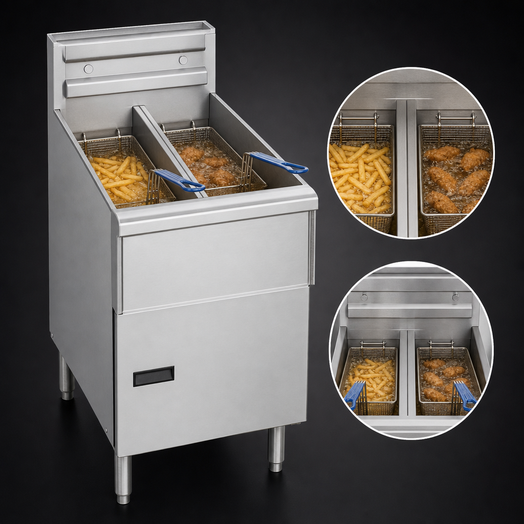 Split Frypot Design