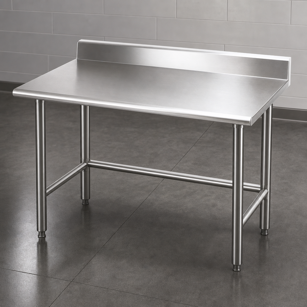 16-Gauge 304 Stainless Steel Top