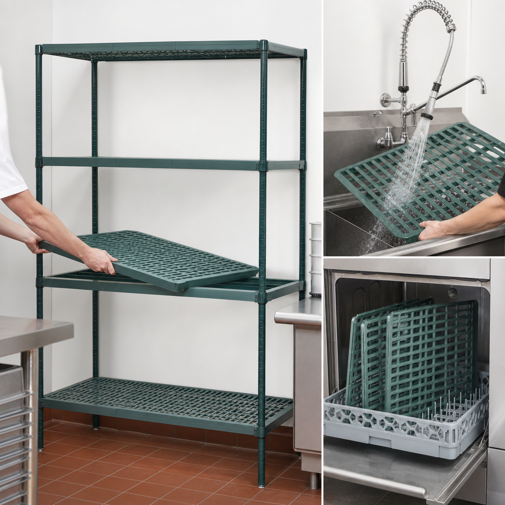 Removable Polymer Shelf Mats