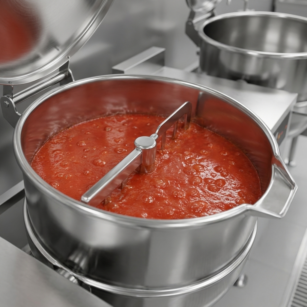 Experience perfectly uniform heat distribution and scorch-free cooking across the entire kettle with the advanced 2/3 jacket heating.