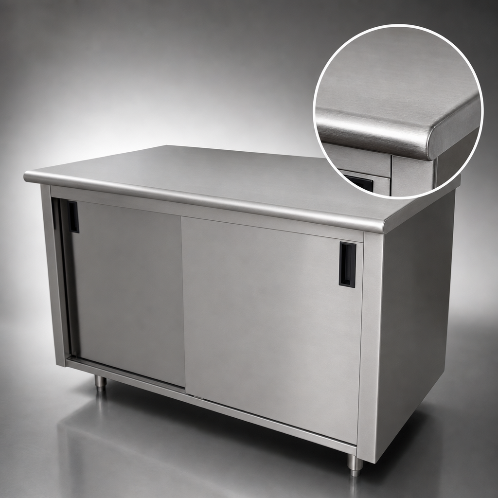 14-Gauge 304 Stainless Steel Top