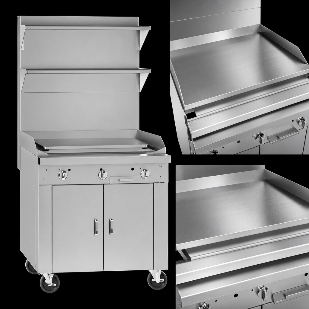41-3/4-Inch Plancha Surface