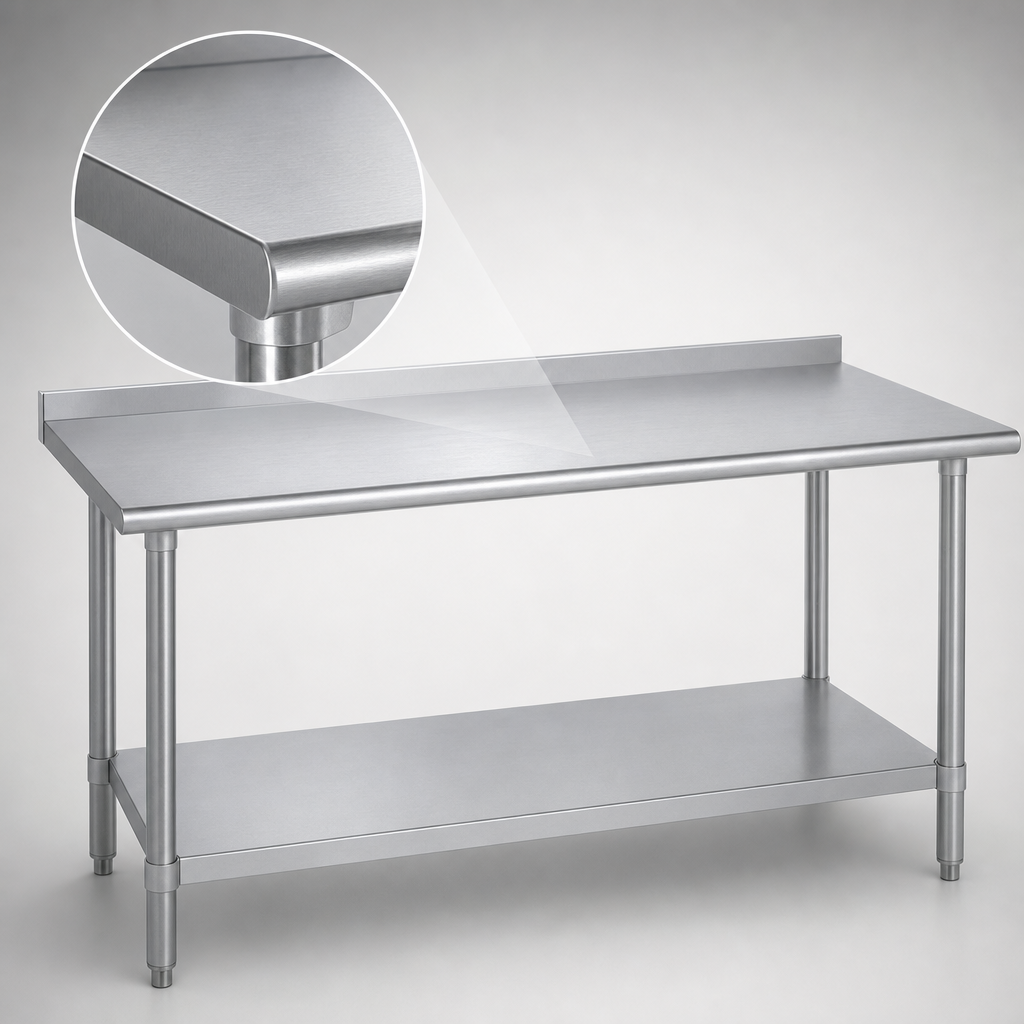 16 Gauge 300 Series Stainless Steel Top