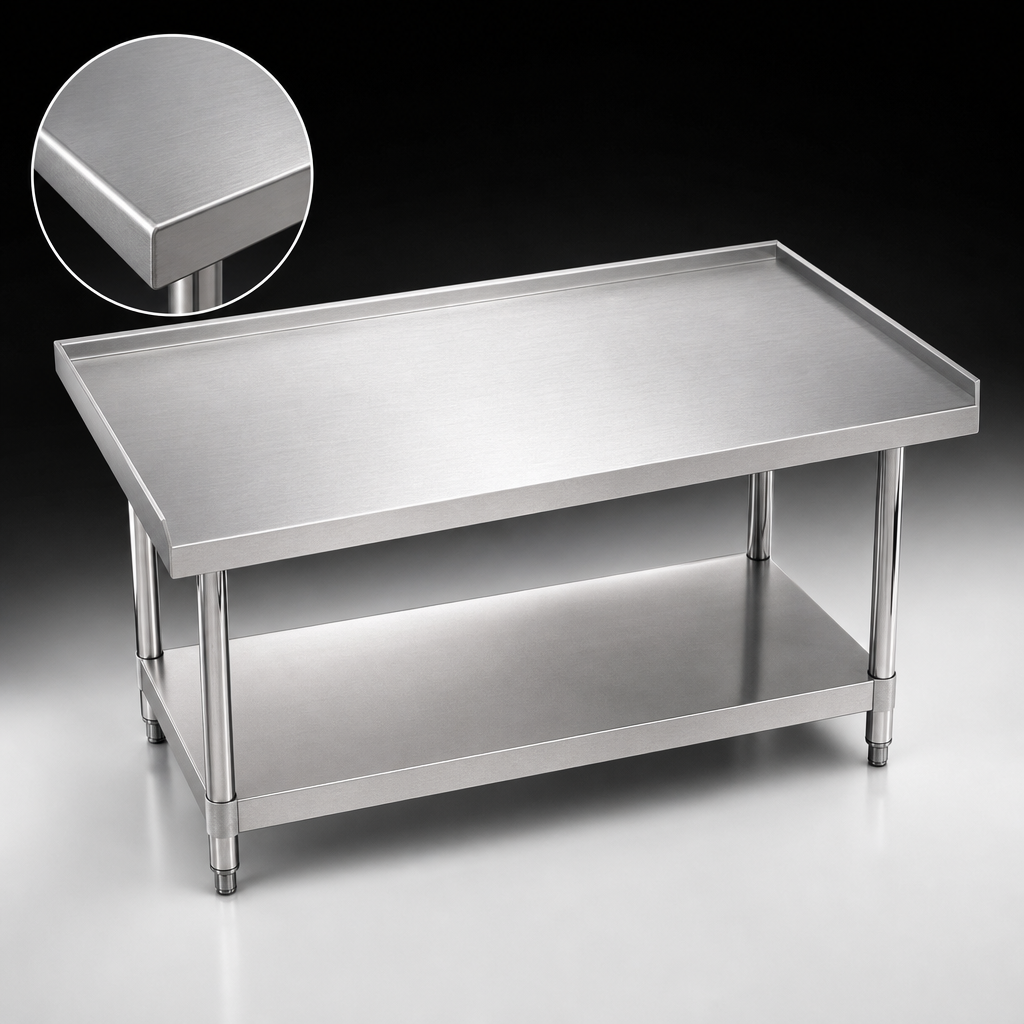 16 Gauge Stainless Steel Top