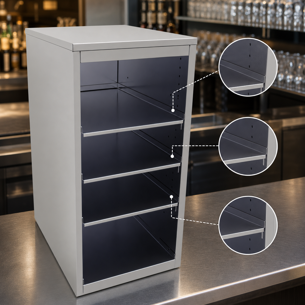 Three Adjustable Shelves