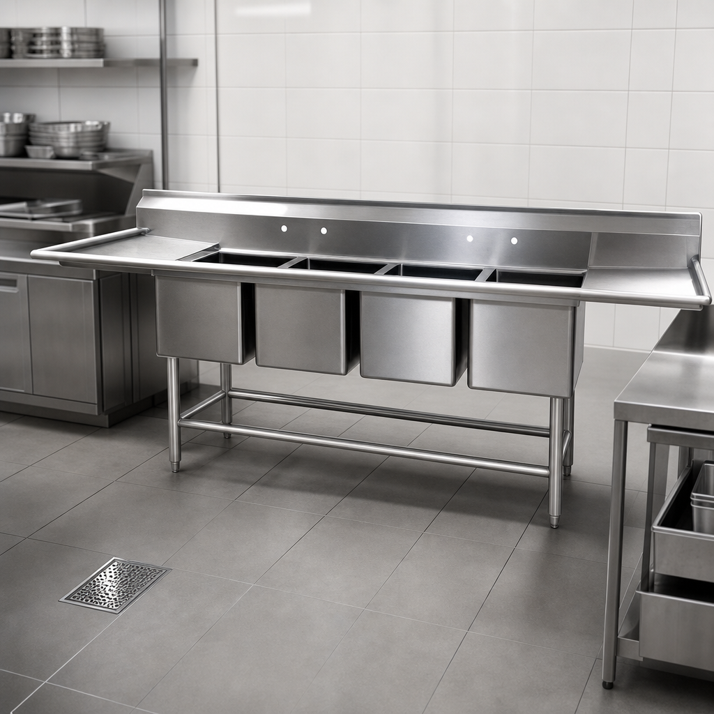 Heavy-Duty Stainless Steel Construction