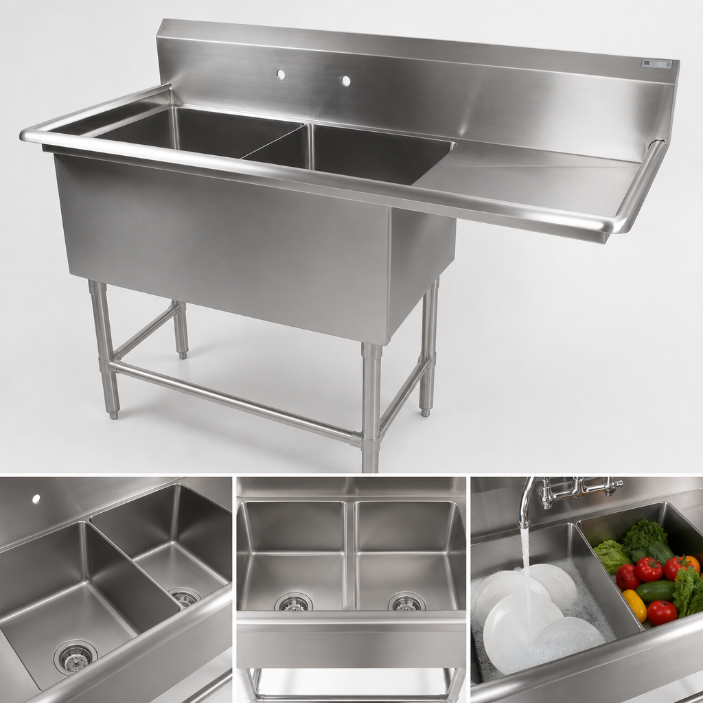 Two 30 x 24 x 12 Inch Compartments