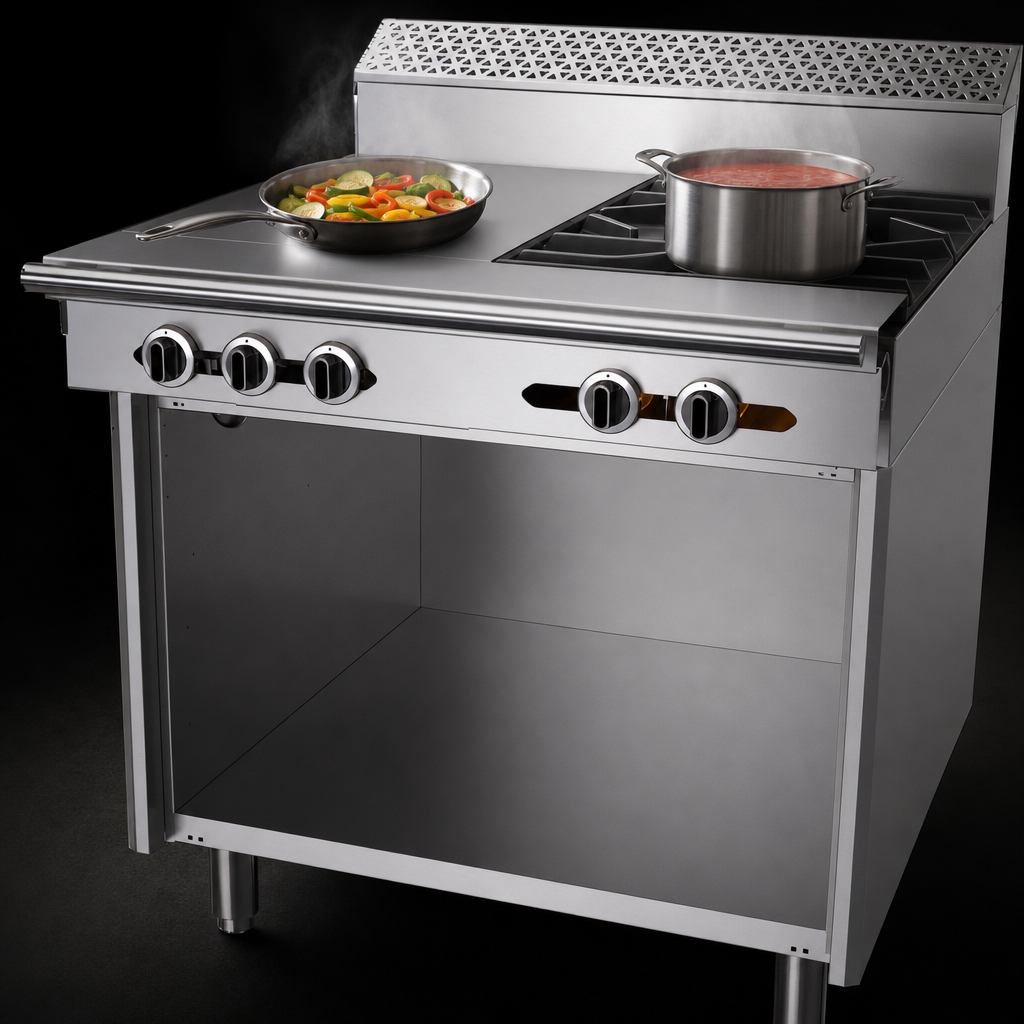 Front-Fired Hot Top