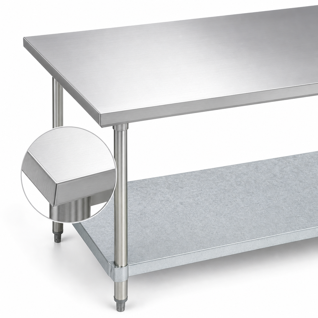 14-Gauge 300 Series Stainless Steel Top