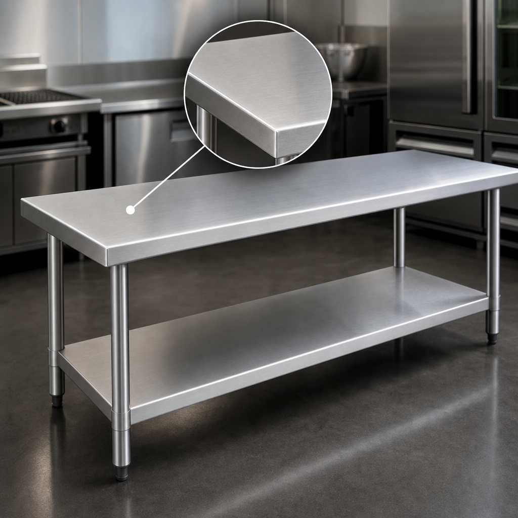 14/300 Series Stainless Steel Top