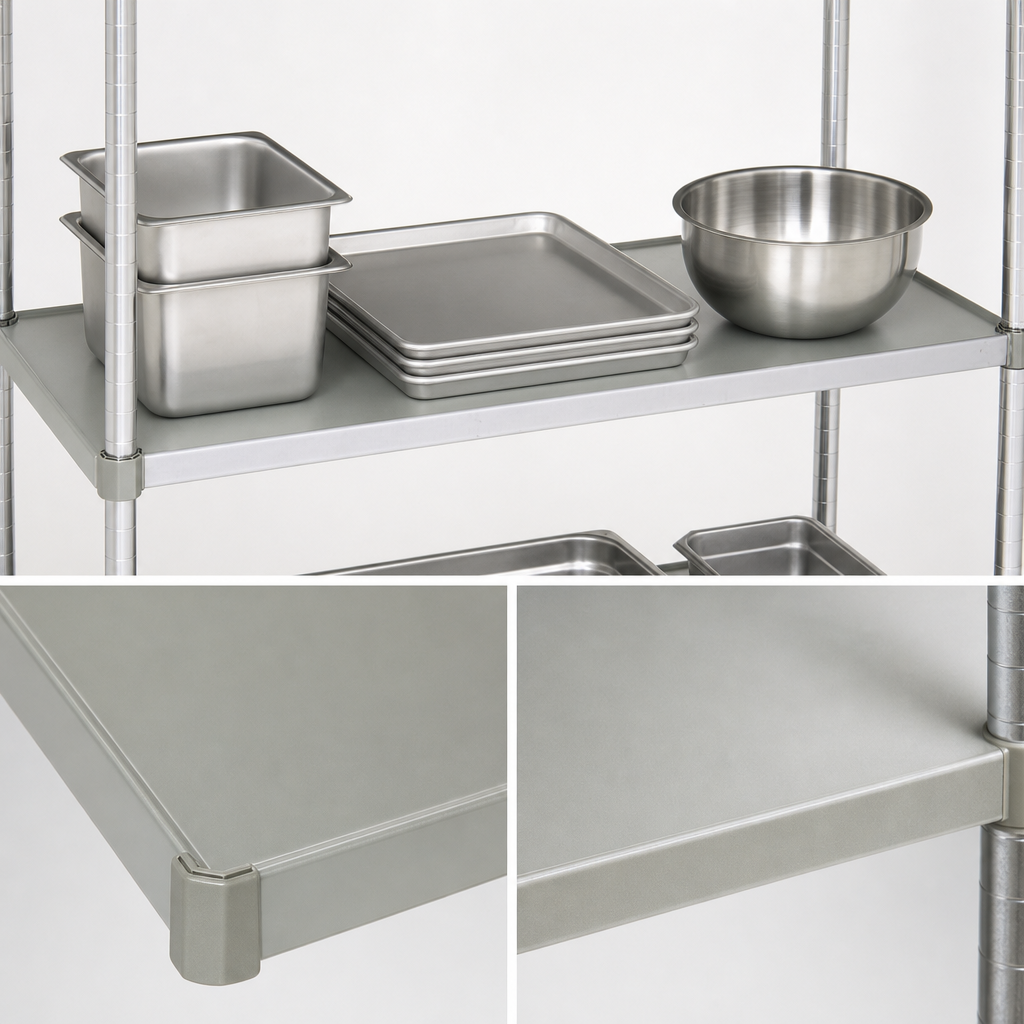Solid Shelf Surface