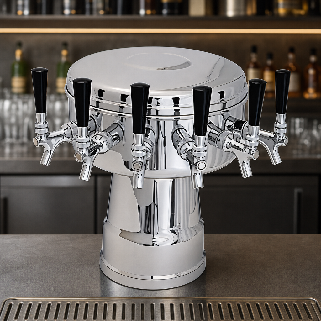 Six-Faucet Configuration