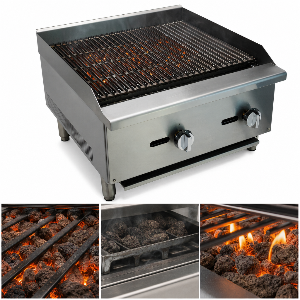 Lava Rock Heating System