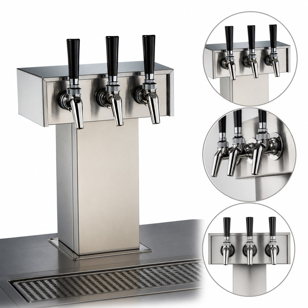 Three-Faucet Capacity