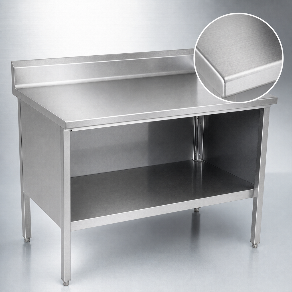 14-Gauge Stainless Steel Top
