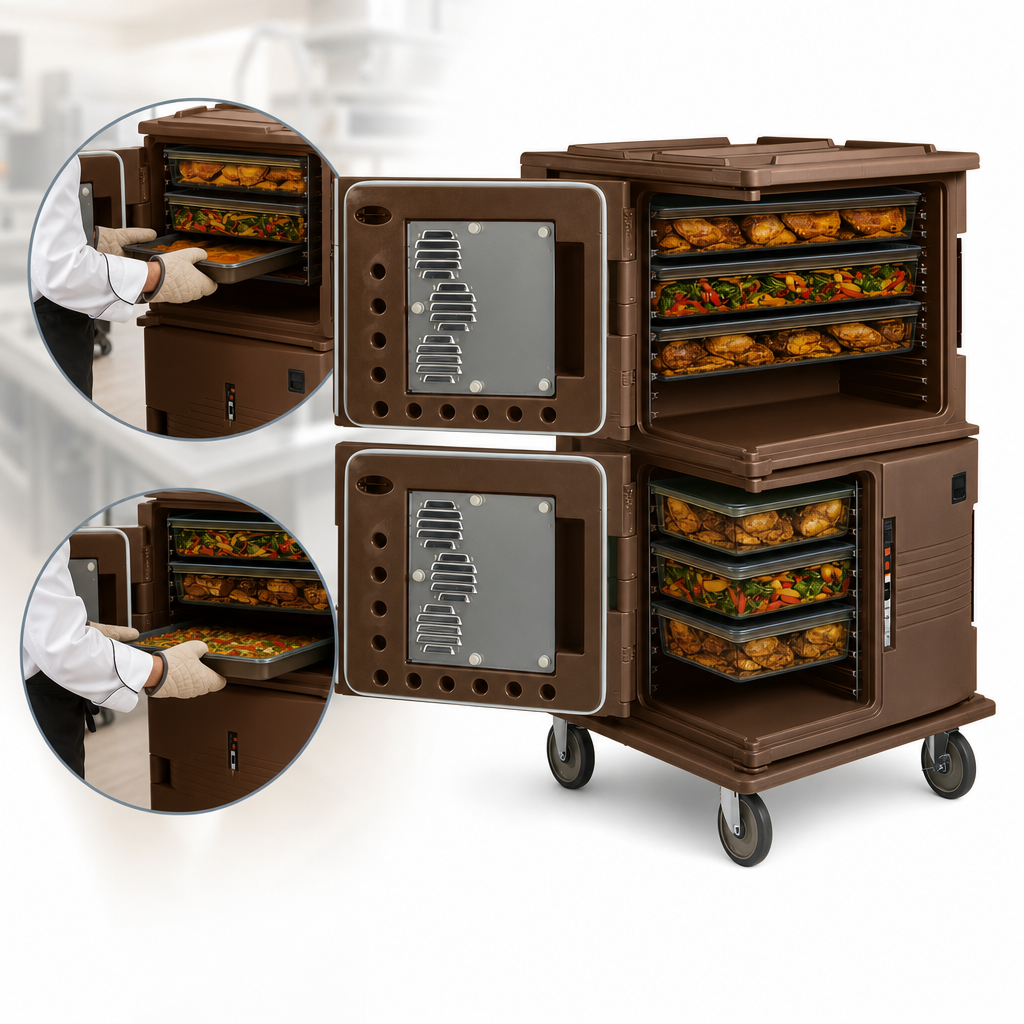 Front-Loading Dual Compartment Design