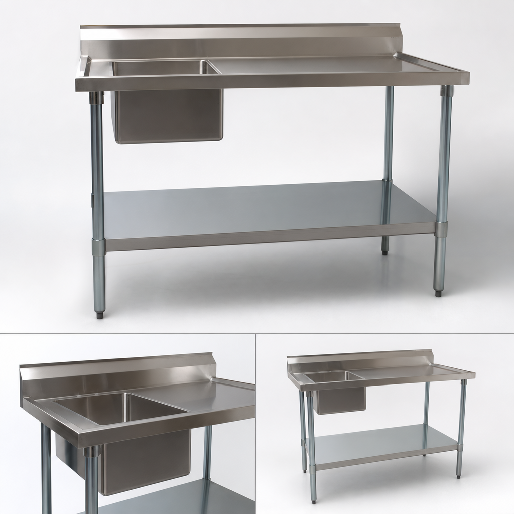 Left-Side Prep Sink