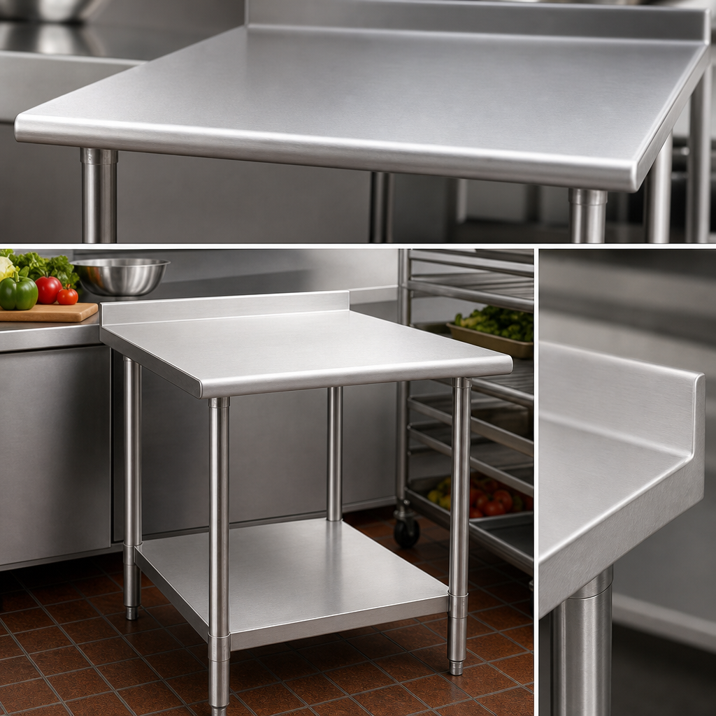 18-Gauge 430 Stainless Steel Top