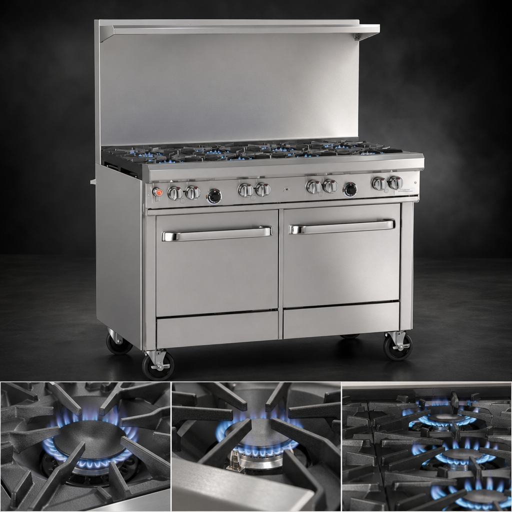 Eight Star/Sauté Burners