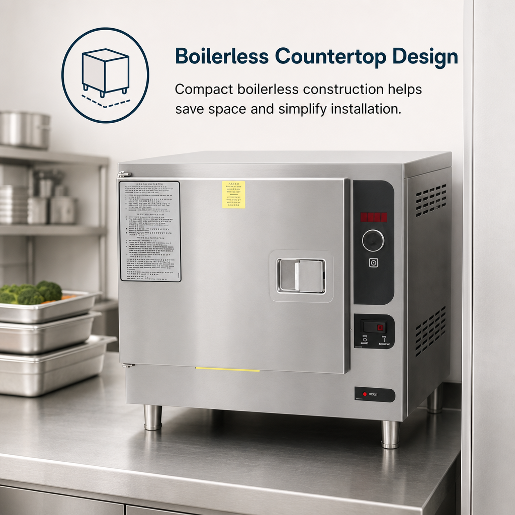 Boilerless Countertop Design