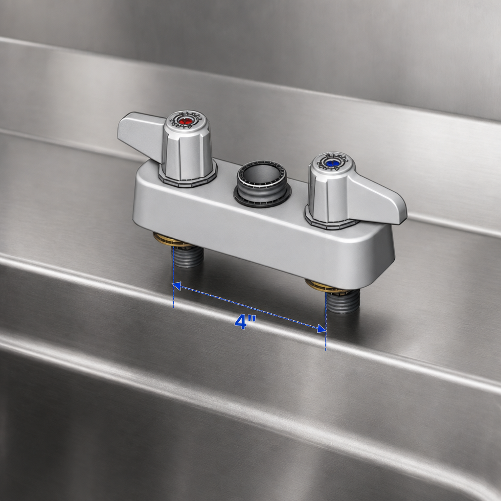 4-Inch Center Deck Mount