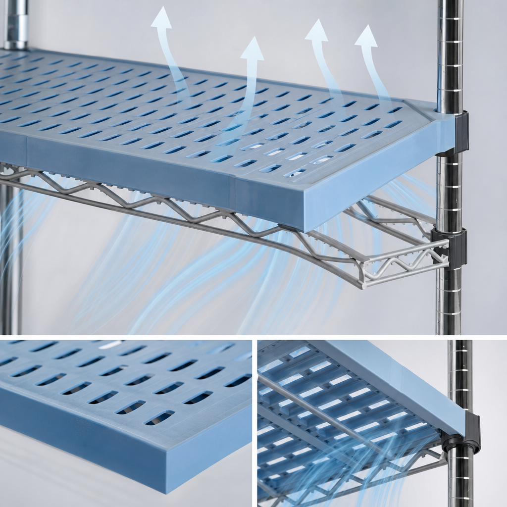 Vented Louvered Surface