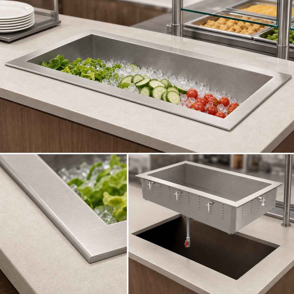 Top-Mount Drop-In Design