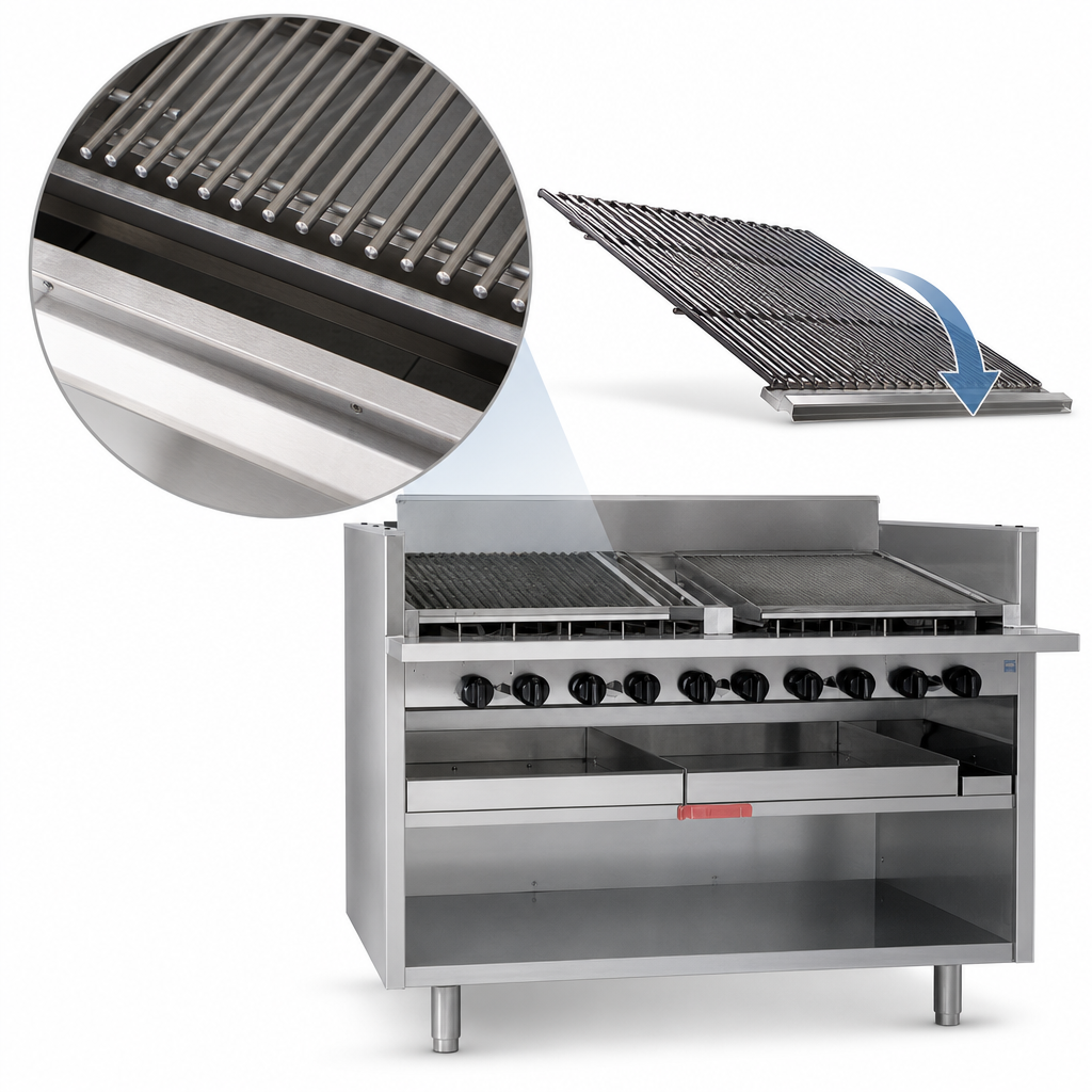 Free-Floating Tilt Grate