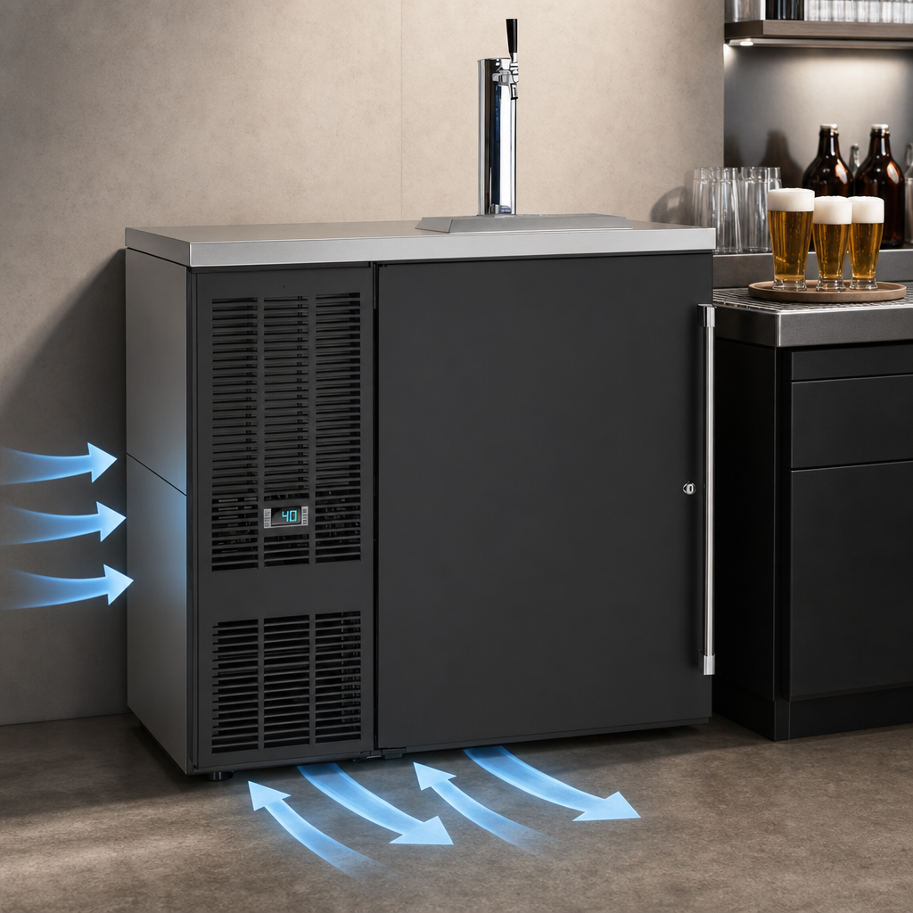 Self-Contained Front-Vented Refrigeration