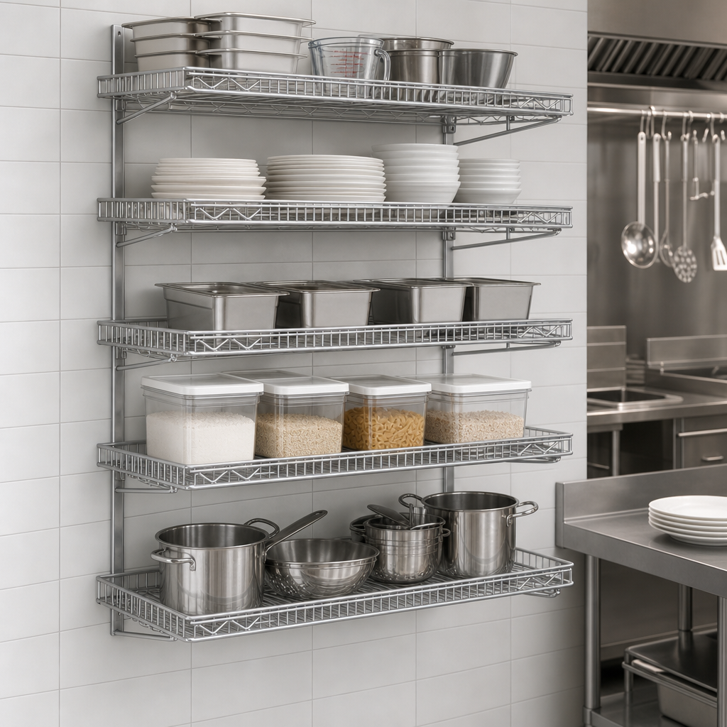 5-Tier Wall-Mounted Design
