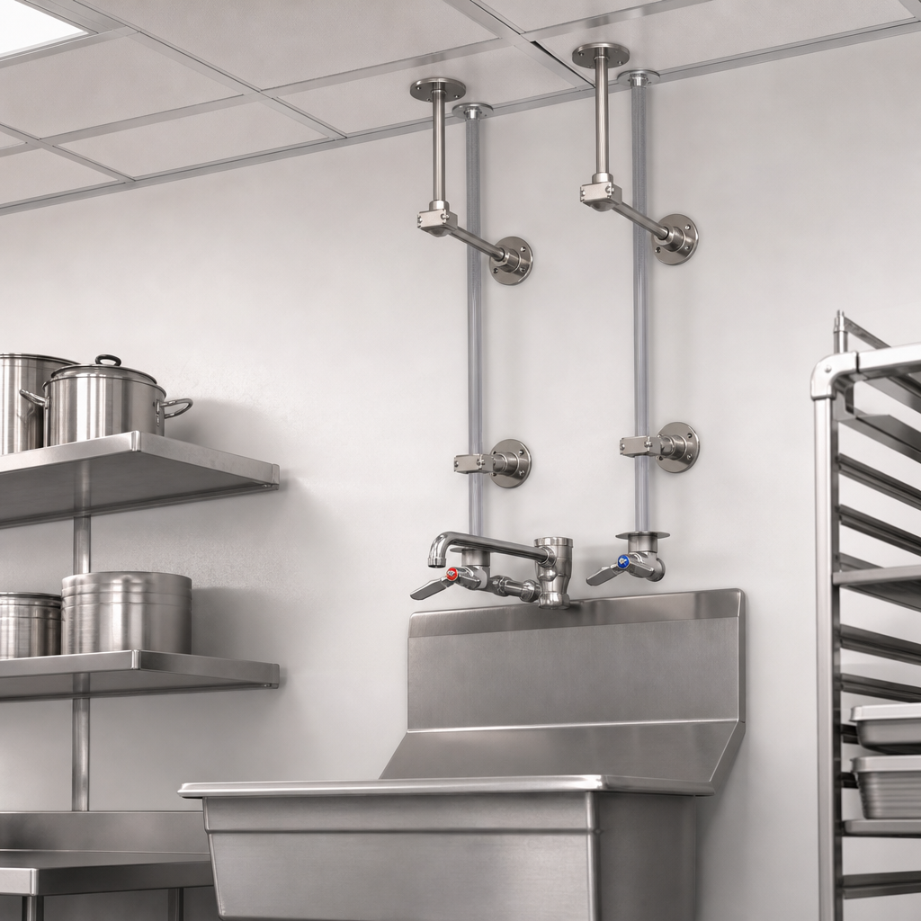 Exposed Ceiling Supply Design