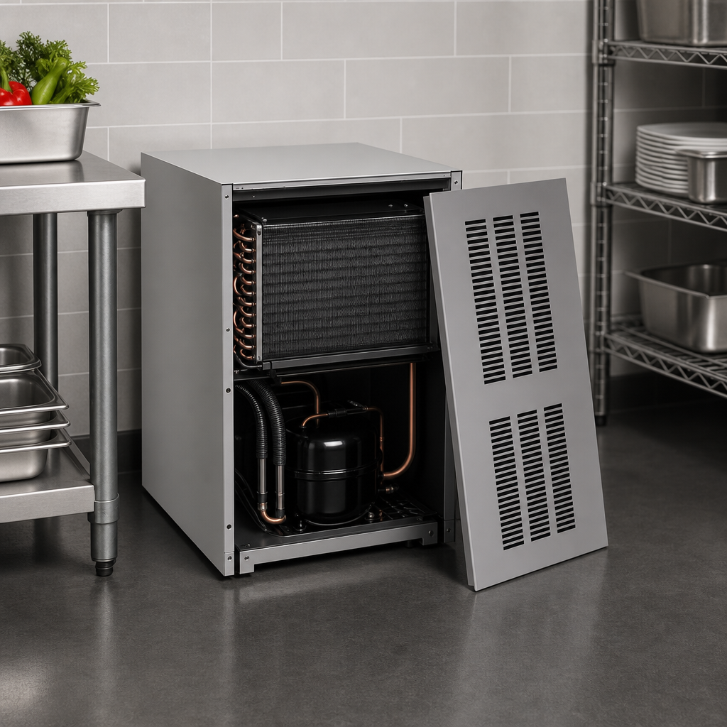 Removable Front Louvered Panel