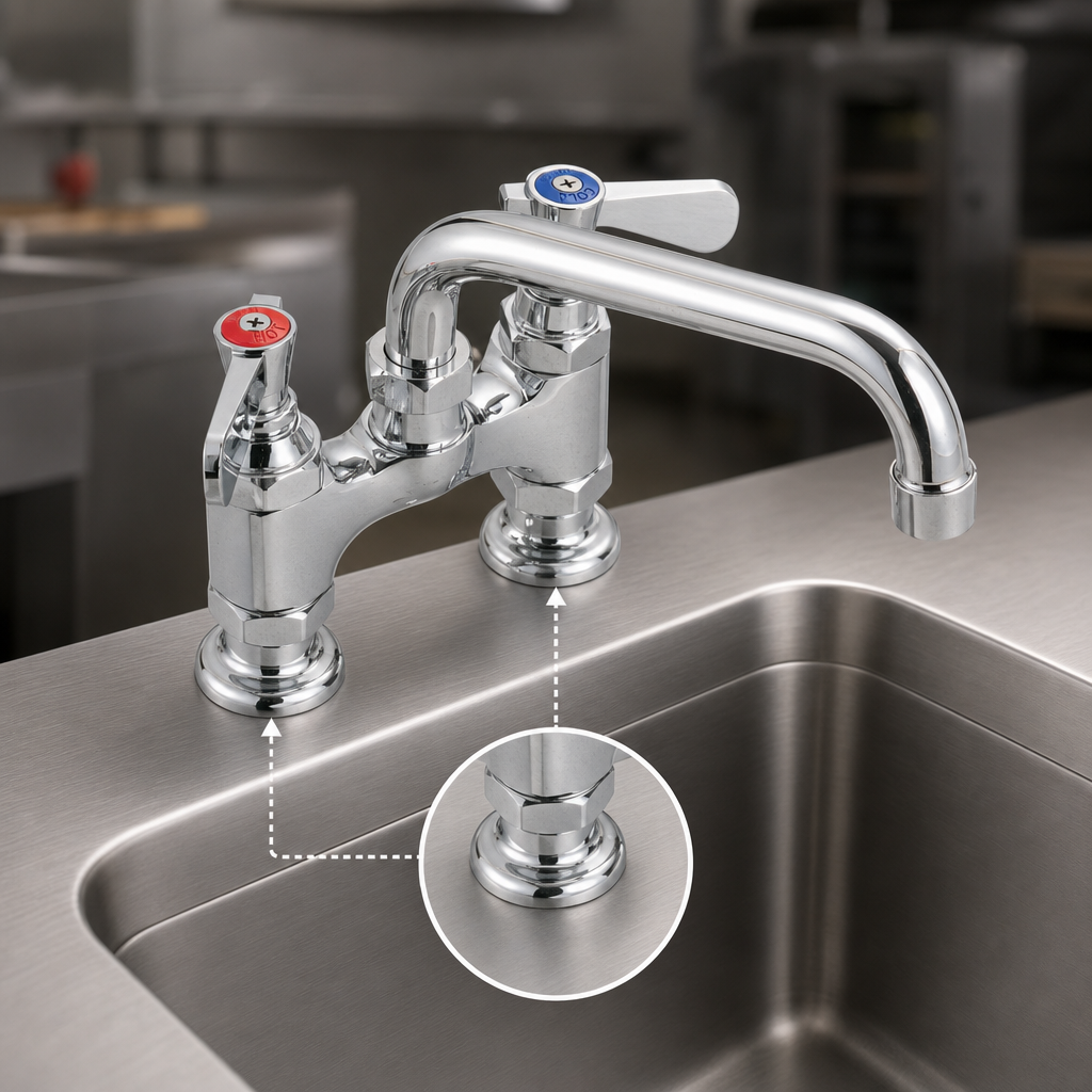 4-Inch Deck Mount