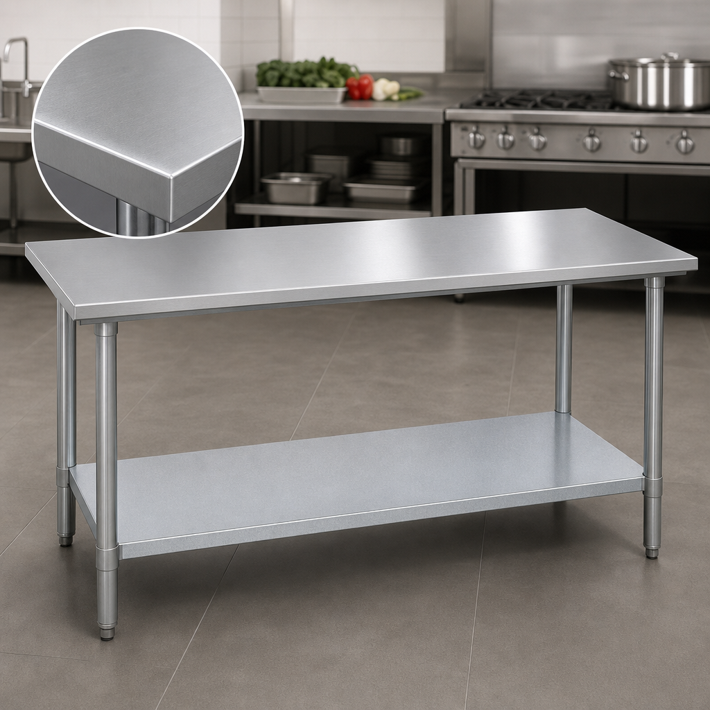 18-Gauge 400 Series Stainless Steel Top