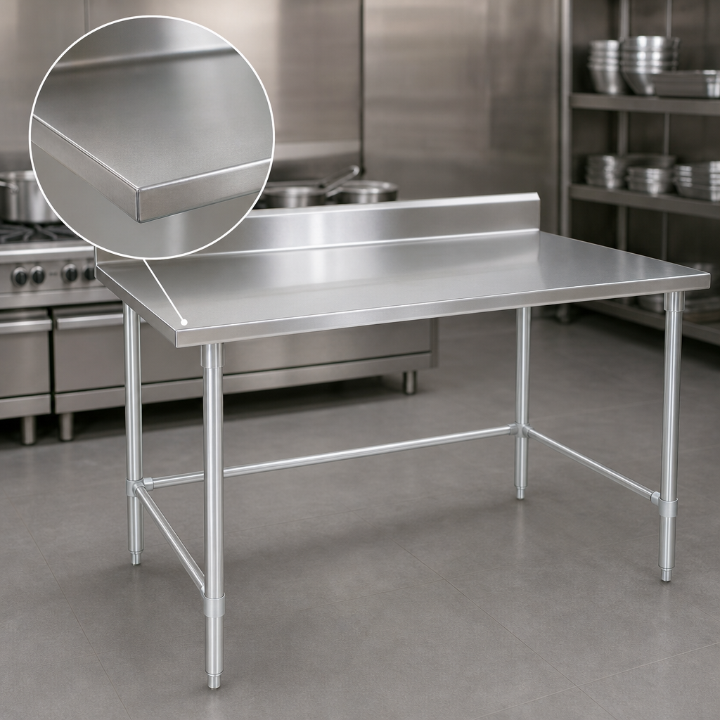 16-Gauge 300 Series Stainless Steel Top