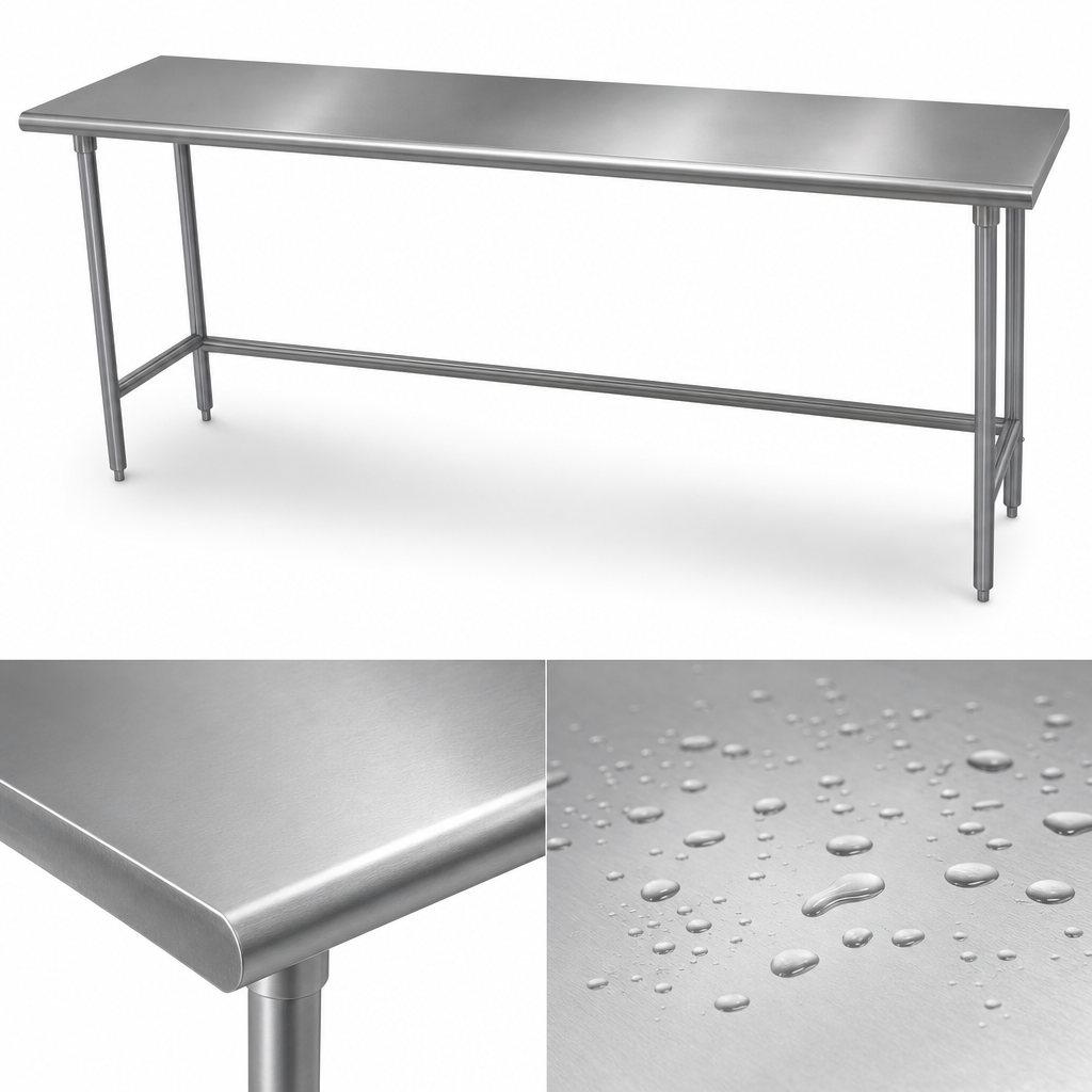 16 Gauge 430 Stainless Steel Top