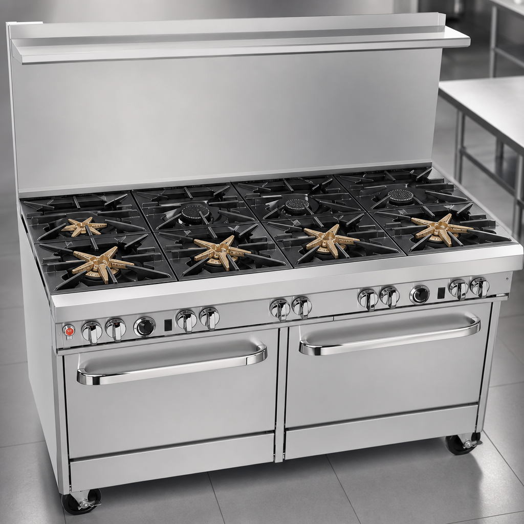 Nine Open Burner Top